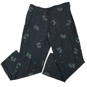 Chico’s Omega Cayman 100% Silk Pants Black Size 2 (Large) Quiet Luxury